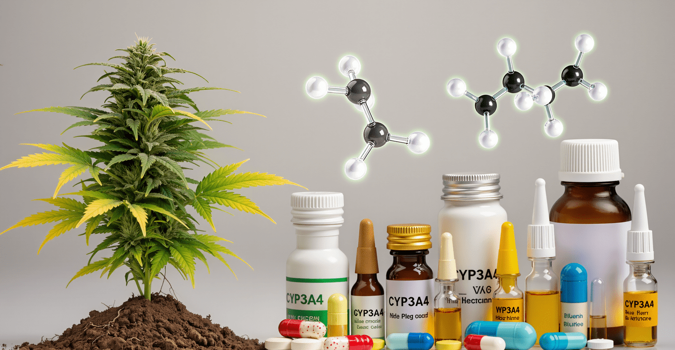 interakcja marihuany z lekami